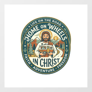 Jesus RV Camper Life Vintage Shirt Christian Graph