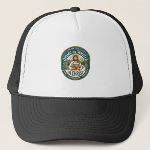 Jesus RV Camper Life Vintage Shirt Christian Graph Trucker Hat