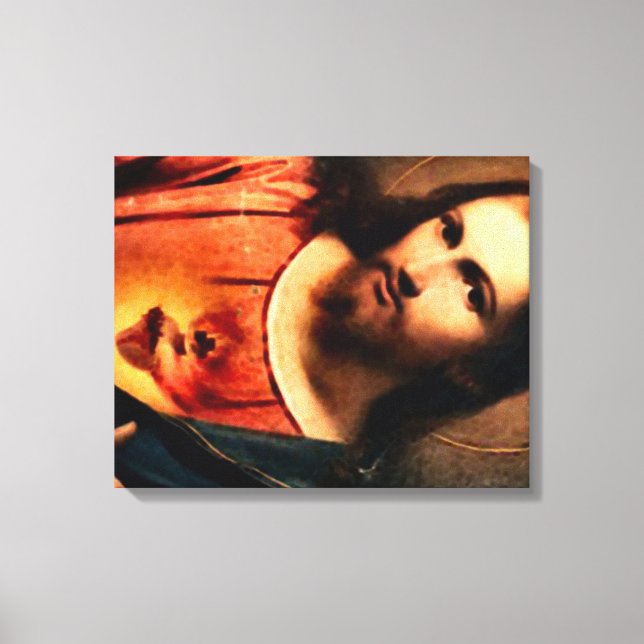 Jesus - Sacred Heart Canvas Print (Front)