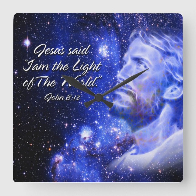 Jesus said I am.. WallClock (Front)