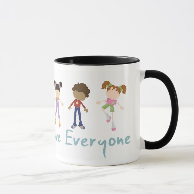'Jesus said Love Everyone' mug (Right)