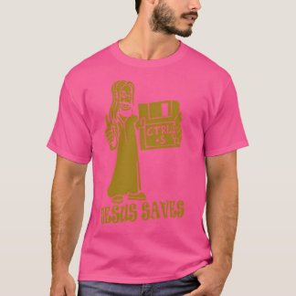 Jesus Save 	 Ctrls Brown By.Adhikaarts0015 T-Shirt