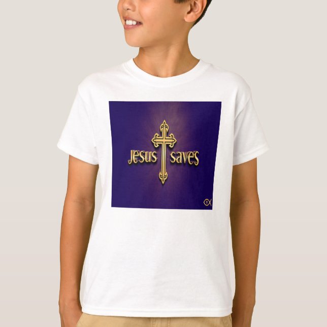 Jesus Saves 4 T-Shirt (Front)