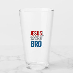 Jesus Saves Bro Christian Typography T-Shirt Desig Glass