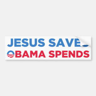 Jesus Saves Bumper Sticker