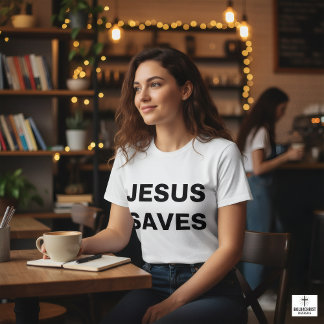 Jesus Saves Christian Faith T-Shirt