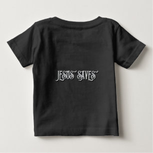 ‘Jesus Saves’ Christian Quote Baby T-Shirt