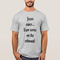Jesus saves... Espo scores on the rebound!