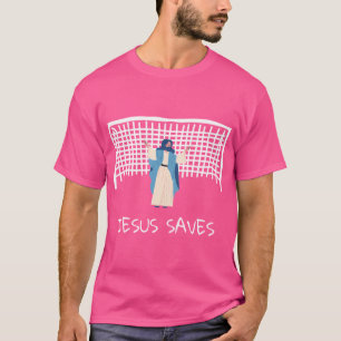 Jesus Saves Funny Christian Meme T-Shirt