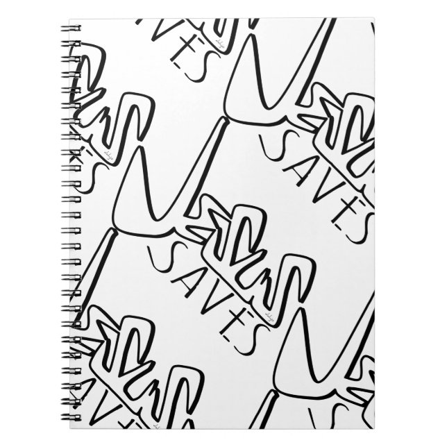 JESUS SAVES GRAFFITI  SPIRAL NOTEBOOK (Front)