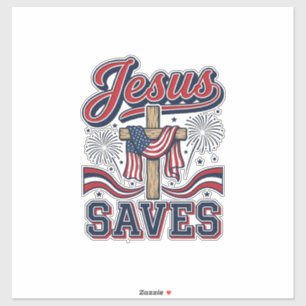 Jesus Saves Patriotic Christian Vintage Shirt Desi