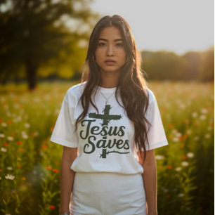 Jesus Saves Tri-Blend Shirt