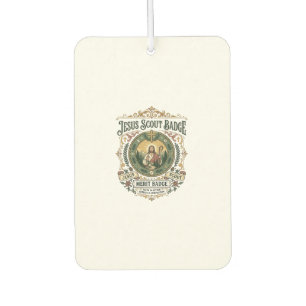 Jesus Scout Badge Merit Badge Jesus Scout Badge Me Car Air Freshener
