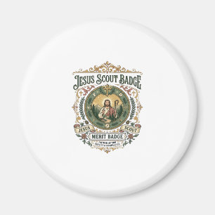 Jesus Scout Badge Merit Badge Jesus Scout Badge Me Magnet