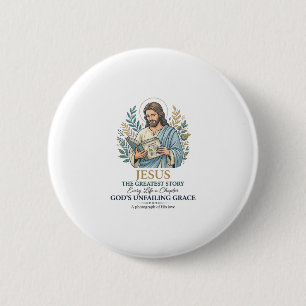 Jesus Scrapbooking Memory Keeping Mum Vintage Shir 6 Cm Round Badge