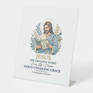 Jesus Scrapbooking Memory Keeping Mum Vintage Shir Pedestal Sign
