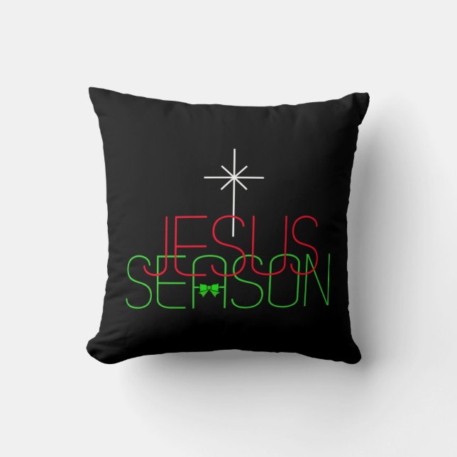 Jesus Season Cushion (Front)