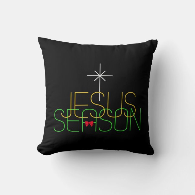 Jesus Season Cushion (Front)