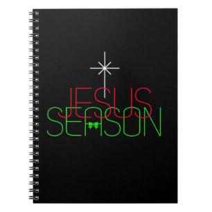 Jesus Season Spiral Notebook