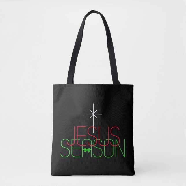 Jesus Season Tote Bag (Front)