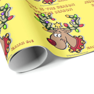 Jesus Season Wrapping Paper