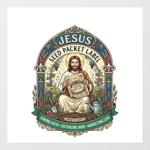 Jesus Seed Packet Label Jesus Seed Packet Christia