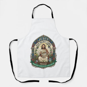 Jesus Seed Packet Label Jesus Seed Packet Christia Apron