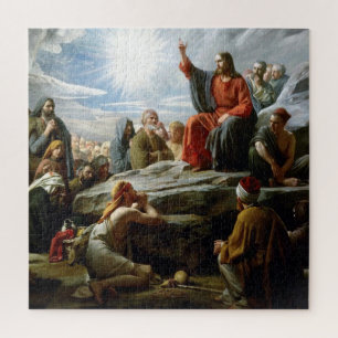 Jesus, Sermon on the Mountm, Jigsaw Puzzle