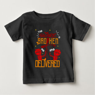 Jesus Set Me Free Christian Spiritual Believe Baby T-Shirt