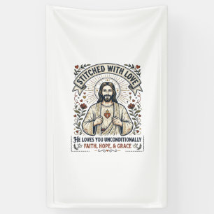 Jesus Sewing Quilting Shirt Christian Graphic_1 Banner