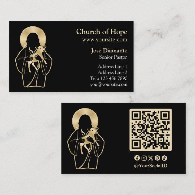 Jesus Shepherd Business Card (Front/Back)