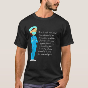 Jesus Shield of Faith Armour of God Doctor Physici T-Shirt