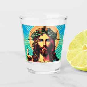 Jesus shot glass! shot glass