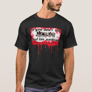 Jesus Sin #5 trve Metalhead Heresy Moshpit Metal G T-Shirt