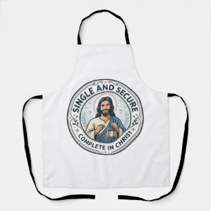 Jesus Singleness Waiting Season Shirt Faith Based  Apron