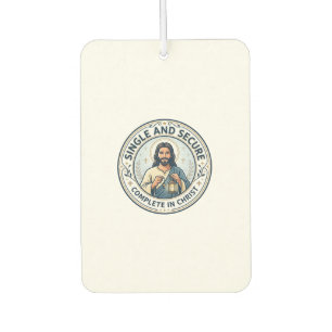 Jesus Singleness Waiting Season Shirt Faith Based  Car Air Freshener