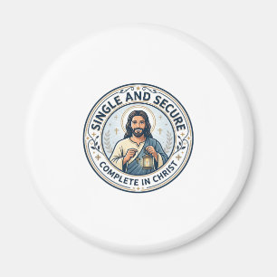 Jesus Singleness Waiting Season Shirt Faith Based  Magnet