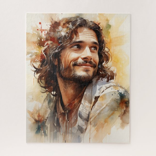 Jesus Smiling Puzzle (Vertical)