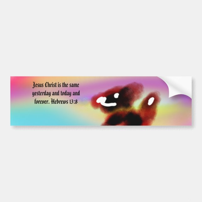 jesus some bumper sticker (Front)