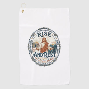 Jesus Sourdough Bread Community Shirt Faith Based  Golf Towel
