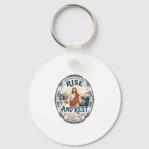 Jesus Sourdough Bread Community Shirt Faith Based  Key Ring