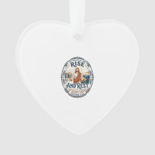 Jesus Sourdough Bread Community Shirt Faith Based  Ornament