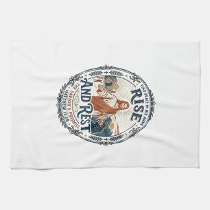 Jesus Sourdough Bread Community Shirt Faith Based  Tea Towel