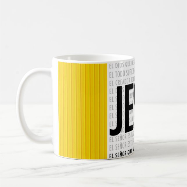 Jesus Spanish Coffee Mug (Left)