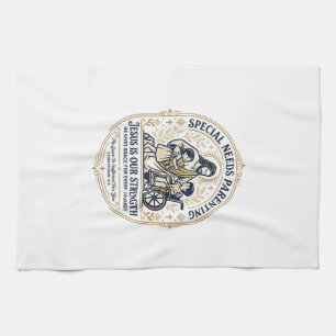 Jesus Special Needs Parenting Shirt Faith Based De Tea Towel