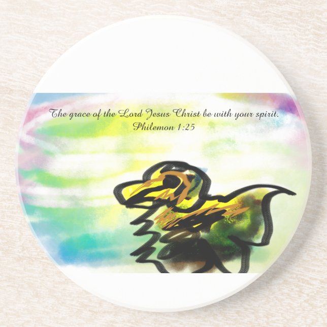 jesus spirit coaster (Front)