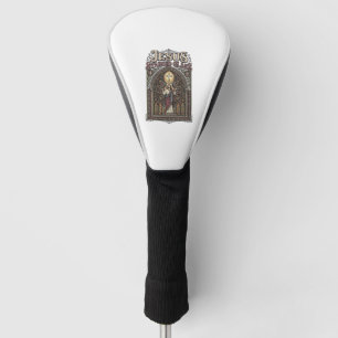 Jesus Stained Glass Jesus Stained Glass Cathedral  Golf Head Cover