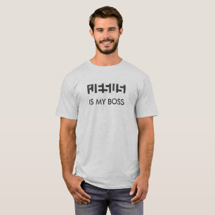 JESUS STAR  IS MY BOSS TSHIRT