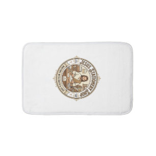 Jesus Stationery Shop Jesus Stationery Shop Christ Bath Mat