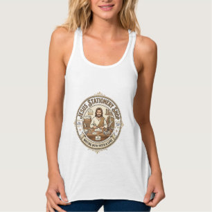 Jesus Stationery Shop Jesus Stationery Shop Christ Singlet
